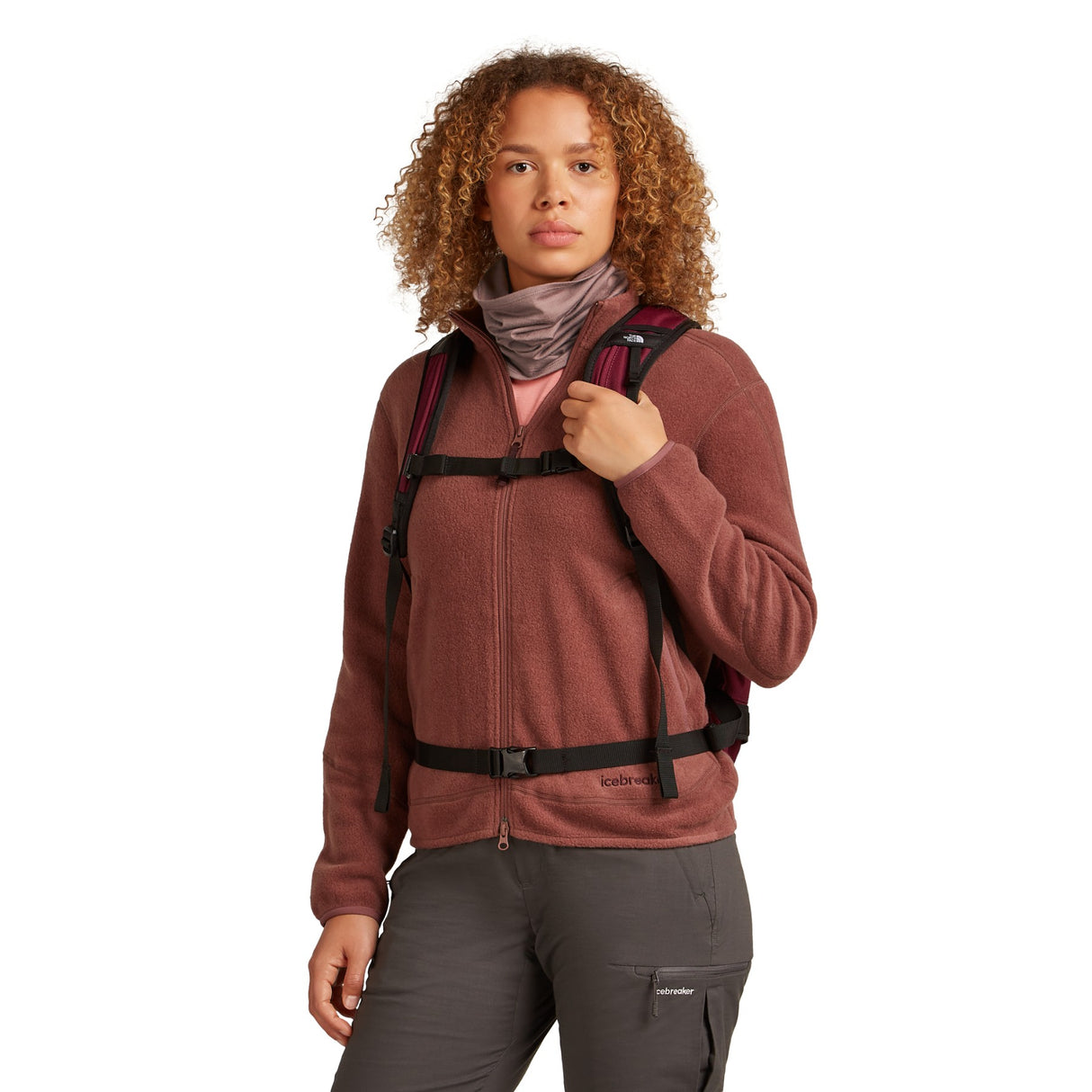 Icebreaker Unisex 200 Oasis Flexi Chute Neck Gaiter Summit #- 53 Degrees North 