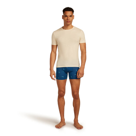 Icebreaker Men's 150 Anatomica Boxers Black/Peridot/AOP / Small-Black/Peridot/AOP / Medium-Black/Peridot/AOP / Large-Black/Peridot/AOP / X-Large-Atlantis/Topaz/AOP / Small #- 53 Degrees North 