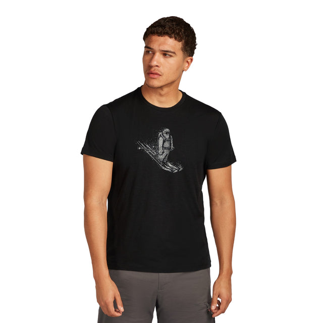 Icebreaker Men's 150 Tech Lite T-Shirt Black / Small-Black / Medium-Black / Large-Black / X-Large #- 53 Degrees North 