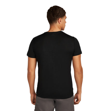 Icebreaker Men's 150 Tech Lite T-Shirt Black / Small-Black / Medium-Black / Large-Black / X-Large #- 53 Degrees North 