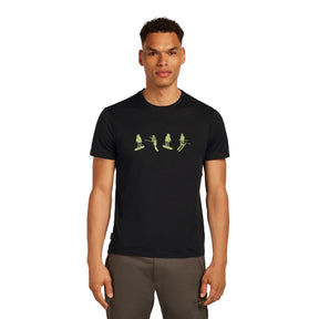 Icebreaker Men's 150 Tech Lite T-Shirt Black / Small-Black / Medium-Black / Large-Black / X-Large-Atlantis / Small #- 53 Degrees North 