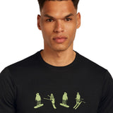 Icebreaker Men's 150 Tech Lite T-Shirt Black / Small-Black / Medium-Black / Large-Black / X-Large-Atlantis / Small #- 53 Degrees North 