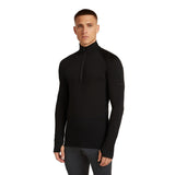 Icebreaker Men's 260 Zoneknit Long Sleeve Half Zip Baselayer Black / Small-Black / Medium-Black / Large-Black / X-Large-Black / XX-Large #- 53 Degrees North 