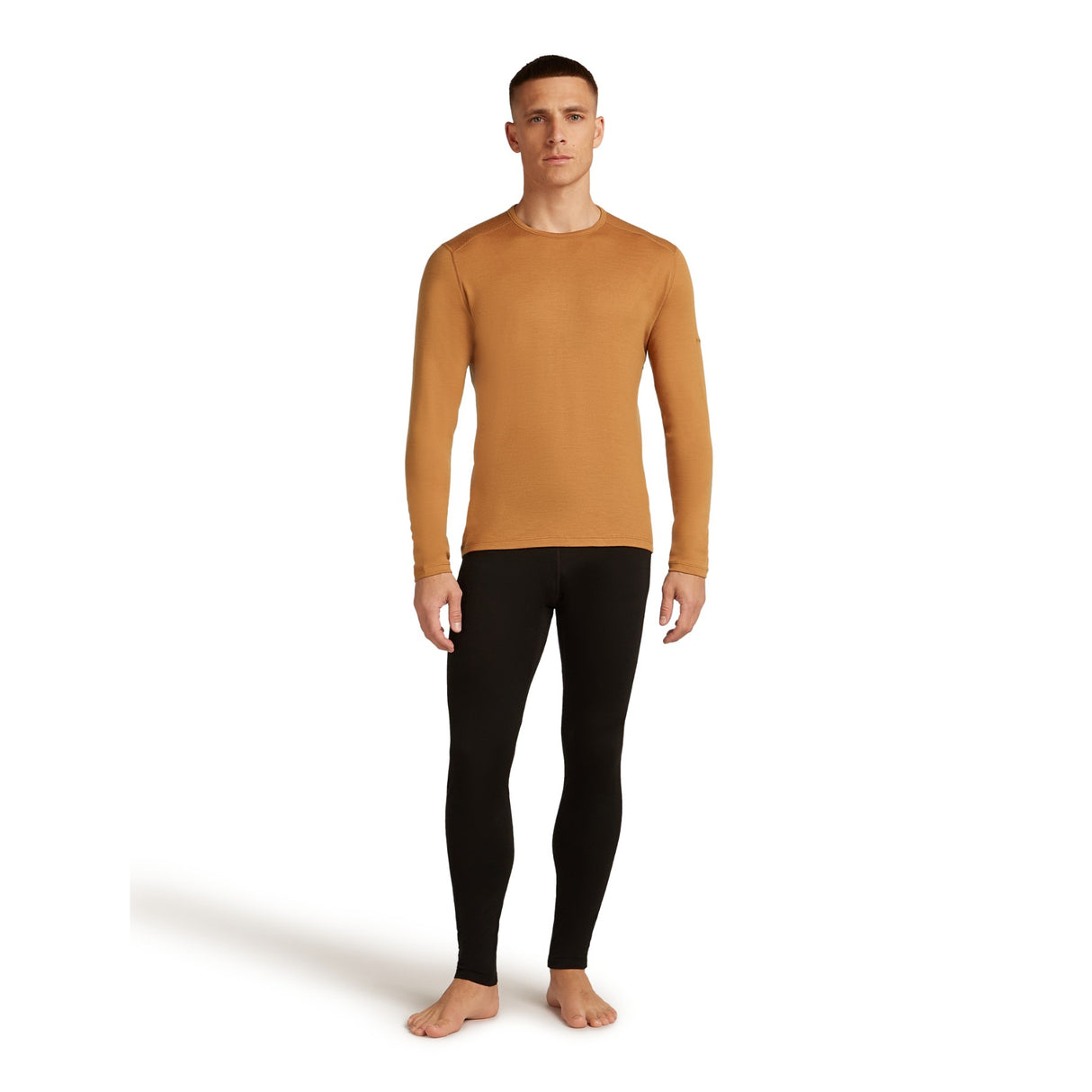 Icebreaker Men's 260 Tech Long Sleeve Crewe Baselayer Trail / Small-Trail / Medium-Trail / Large-Trail / X-Large-Trail / XX-Large #- 53 Degrees North 
