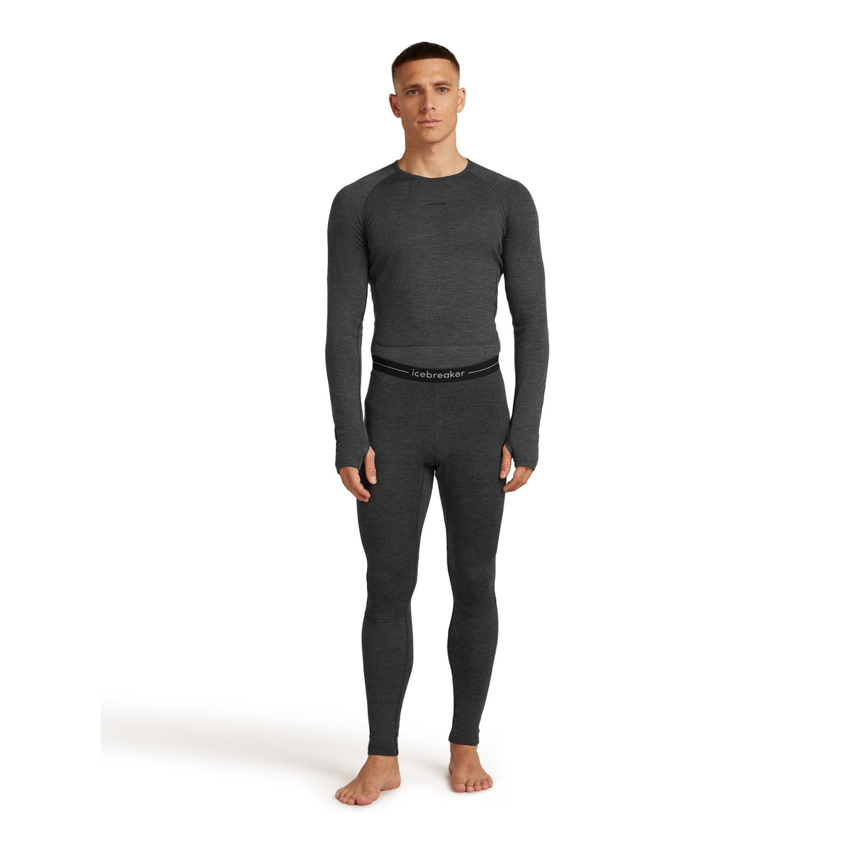 Icebreaker Men's 260 Zoneknit Leggings Jet Heather / Small-Jet Heather / Medium-Jet Heather / Large-Jet Heather / X-Large-Jet Heather / XX-Large #- 53 Degrees North 