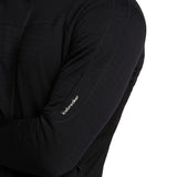 Icebreaker Men's 300 RealFleece Descender Zip Fleece Jet Heather/Black / Small-Jet Heather/Black / Medium-Jet Heather/Black / Large-Jet Heather/Black / X-Large #- 53 Degrees North 