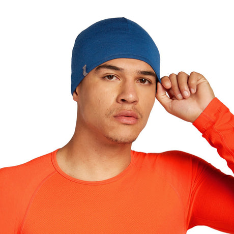 Icebreaker Unisex 200 Oasis Reversible Beanie Java/Atlantis-Summit/Blush #- 53 Degrees North 