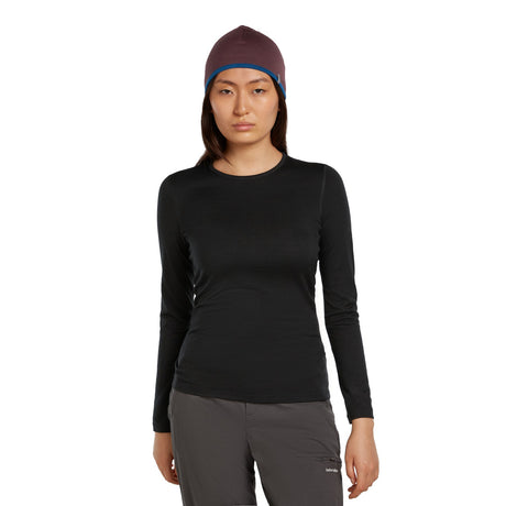 Icebreaker Unisex 200 Oasis Reversible Beanie Java/Atlantis-Summit/Blush #- 53 Degrees North 