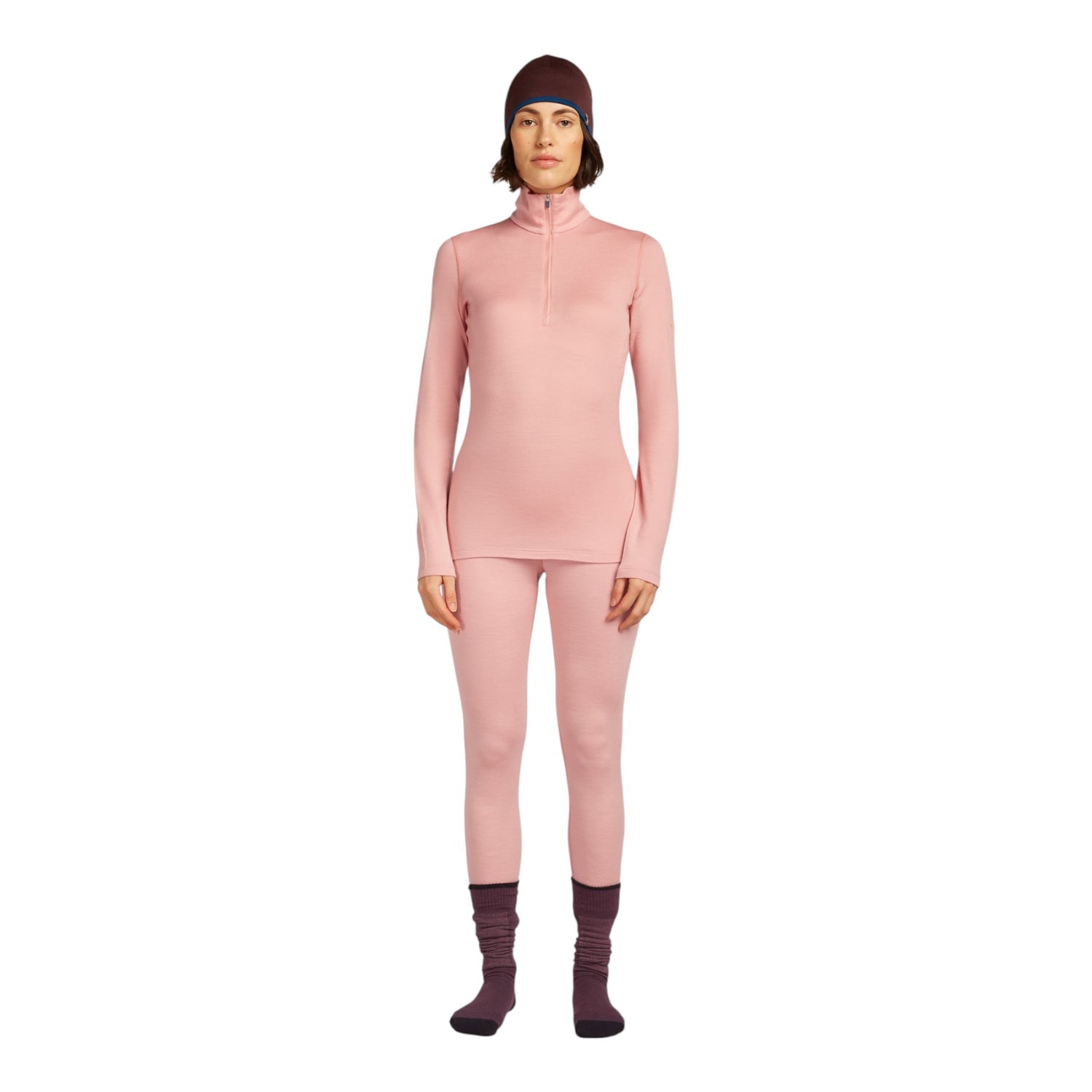 Icebreaker Women's 260 Tech Half Zip Midnight Navy / X-Small-Midnight Navy / Small-Midnight Navy / Medium-Midnight Navy / Large-Midnight Navy / X-Large #- 53 Degrees North 