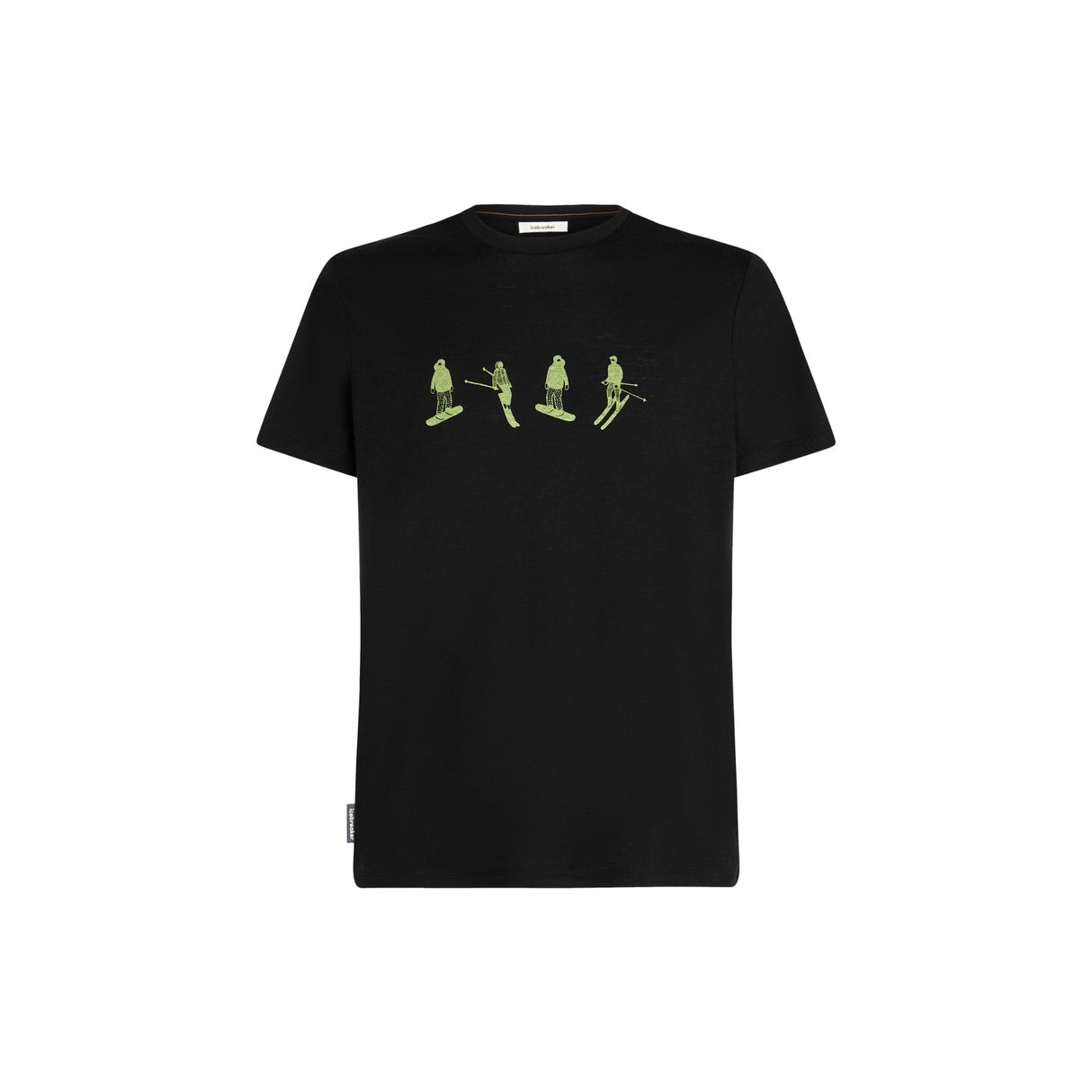 Icebreaker Men's 150 Tech Lite T-Shirt Black / Small-Black / Medium-Black / Large-Black / X-Large-Atlantis / Small #- 53 Degrees North 