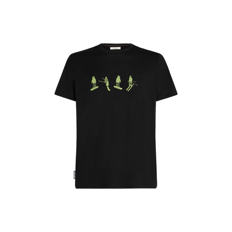 Icebreaker Men's 150 Tech Lite T-Shirt Black / Small-Black / Medium-Black / Large-Black / X-Large-Atlantis / Small #- 53 Degrees North 