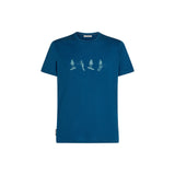 Icebreaker Men's 150 Tech Lite T-Shirt Black / Small-Black / Medium-Black / Large-Black / X-Large-Atlantis / Small #- 53 Degrees North 