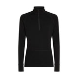 Icebreaker Men's 260 Zoneknit Long Sleeve Half Zip Baselayer Black / Small-Black / Medium-Black / Large-Black / X-Large-Black / XX-Large #- 53 Degrees North 