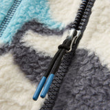 Passenger Women's Fairbanks 2.0 Full Zip Recycled Sherpa Fleece Abstract Trails Off White / X-Small-Abstract Trails Off White / Small-Abstract Trails Off White / Medium-Abstract Trails Off White / Large-Abstract Trails Off White / X-Large #- 53 Degrees North 