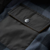 Passenger Men's Firelight Sherpa Lined Overshirt Storm Grey Buffalo / Small-Storm Grey Buffalo / Medium-Storm Grey Buffalo / Large-Storm Grey Buffalo / X-Large-Grey Marl / Small #- 53 Degrees North 