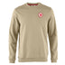 Fjällräven Men's 1960 Logo Badge Sweater Fossil / Small-Fossil / Medium-Fossil / Large-Fossil / X-Large-Misty Green / Small - 53 Degrees North 