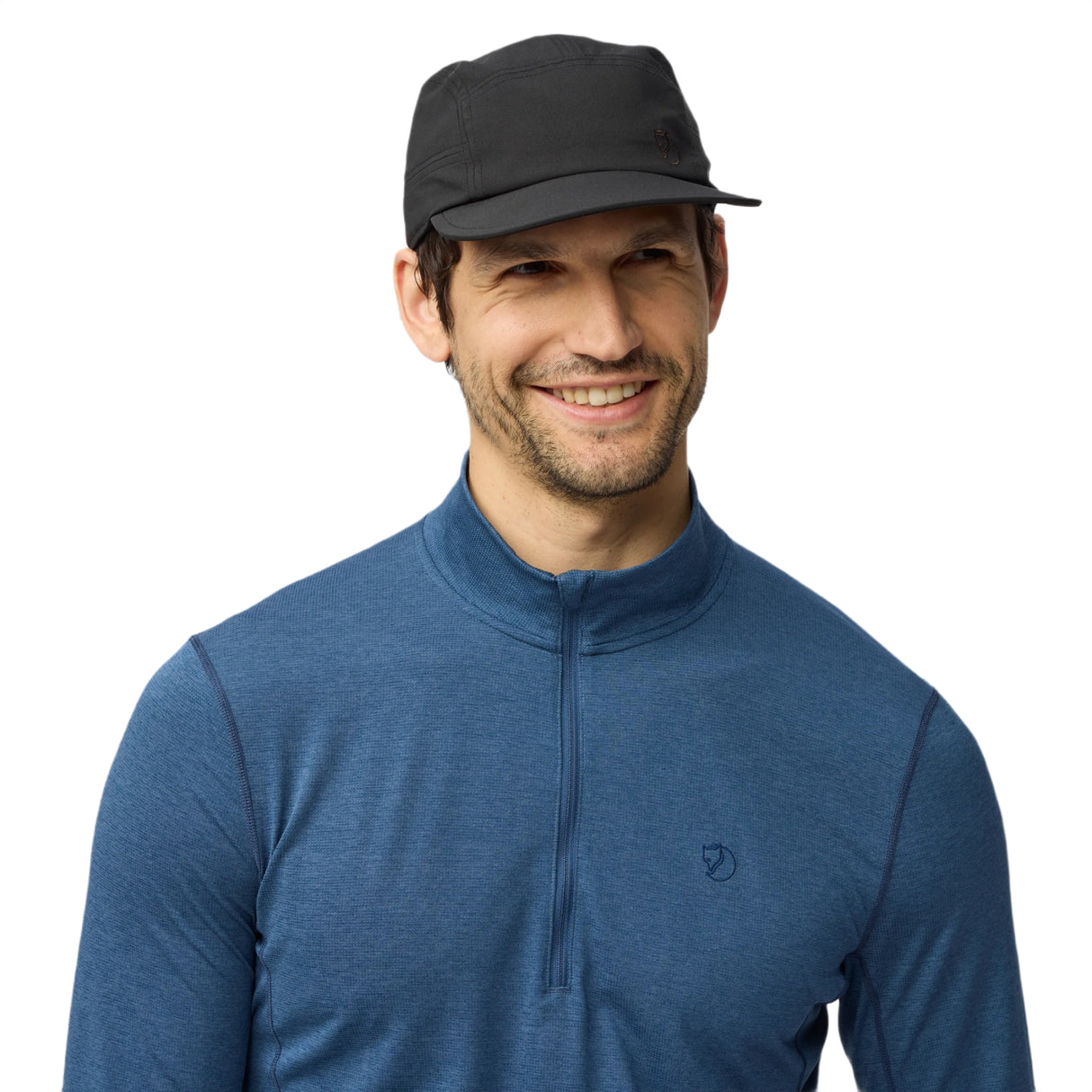 Fjällräven Men's Abisko Day Hike Half Zip T-Shirt Indigo Blue / Small-Indigo Blue / Medium-Indigo Blue / Large-Indigo Blue / X-Large - 53 Degrees North 