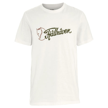 Fjällräven Men's Archive Logo T-Shirt Eggshell / Small-Eggshell / Medium-Eggshell / Large-Eggshell / X-Large - 53 Degrees North 