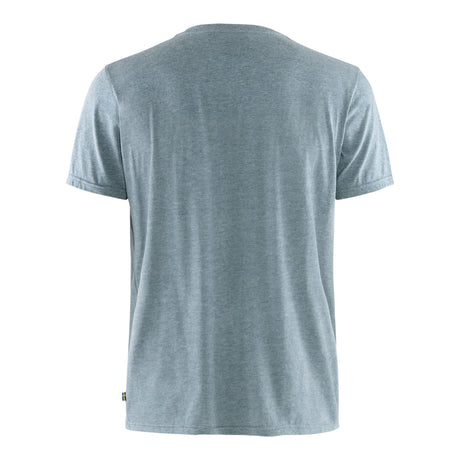 Fjällräven Men's Fjallraven Logo T Shirt Ultra Blue Melange / Small-Ultra Blue Melange / Medium-Ultra Blue Melange / Large-Ultra Blue Melange / X-Large - 53 Degrees North 