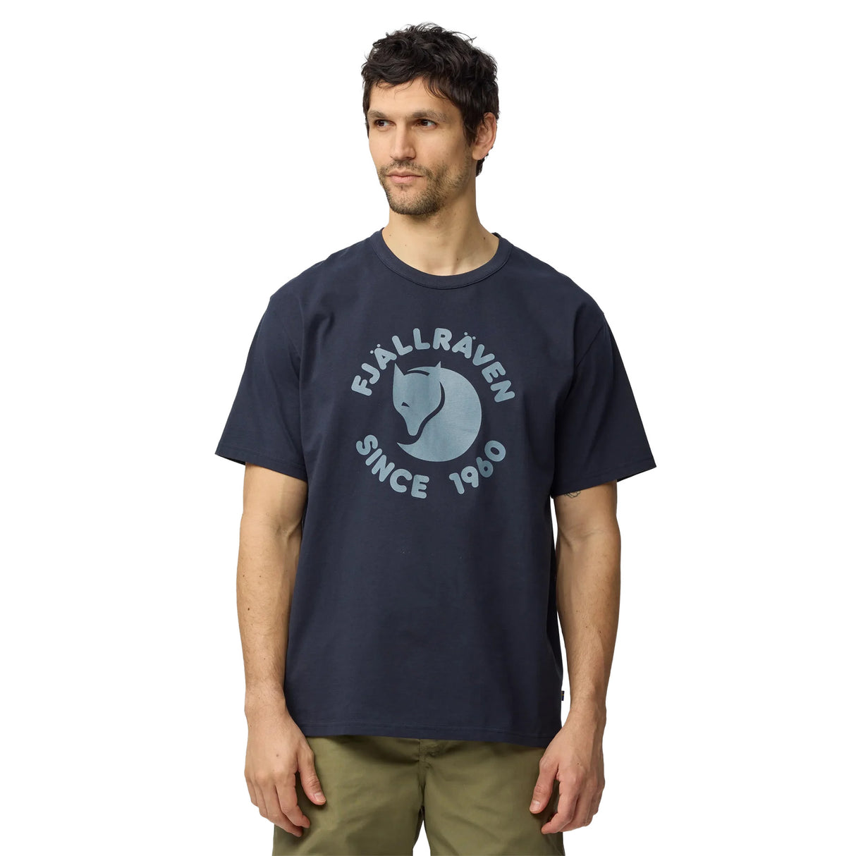 Fjällräven Men's Fjallraven Relaxed T-Shirt Navy / Small-Navy / Medium-Navy / Large-Navy / X-Large-Ochre / Small - 53 Degrees North 