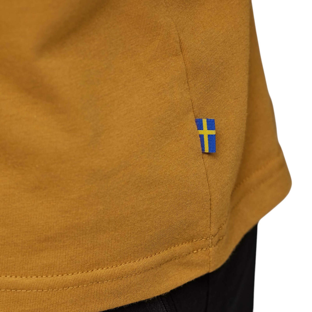Fjällräven Men's Lush Logo T-Shirt Acorn / Small-Acorn / Medium-Acorn / Large-Acorn / X-Large-UN Blue / Small - 53 Degrees North 