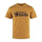 Fjällräven Men's Lush Logo T-Shirt Acorn / Small-Acorn / Medium-Acorn / Large-Acorn / X-Large-UN Blue / Small - 53 Degrees North 