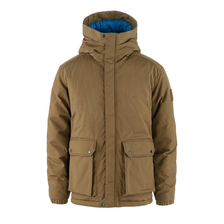 Fjällräven Men's Ovik Padded Waterproof Jacket Wood Brown / Small-Wood Brown / Medium-Wood Brown / Large-Wood Brown / X-Large - 53 Degrees North 