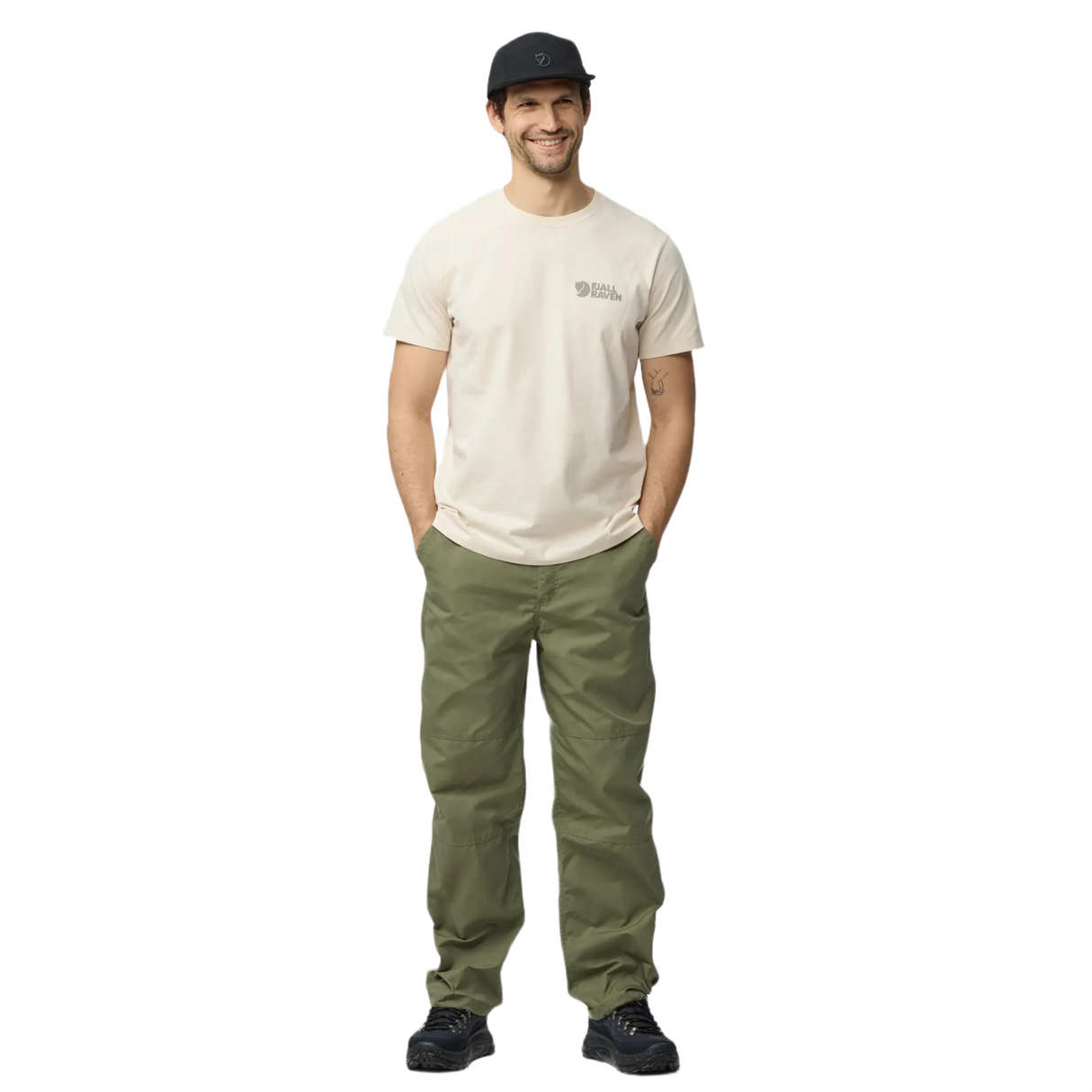 Fjällräven Men's Vardag Relaxed Trousers Green / Small-Green / Medium-Green / Medium/Large-Green / Large-Green / X-Large - 53 Degrees North 