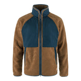 Fjällräven Men's Verdag Pile Jacket Chestnut/Navy / Small-Chestnut/Navy / Medium-Chestnut/Navy / Large-Chestnut/Navy / X-Large - 53 Degrees North 
