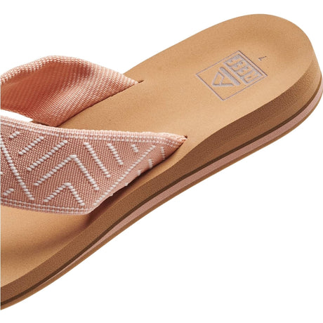 Reef Women's Spring Woven Flip Flops Peach Parfait / 3.5-Peach Parfait / 4.5-Peach Parfait / 5.5-Peach Parfait / 6.5-Peach Parfait / 7.5 #- 53 Degrees North 
