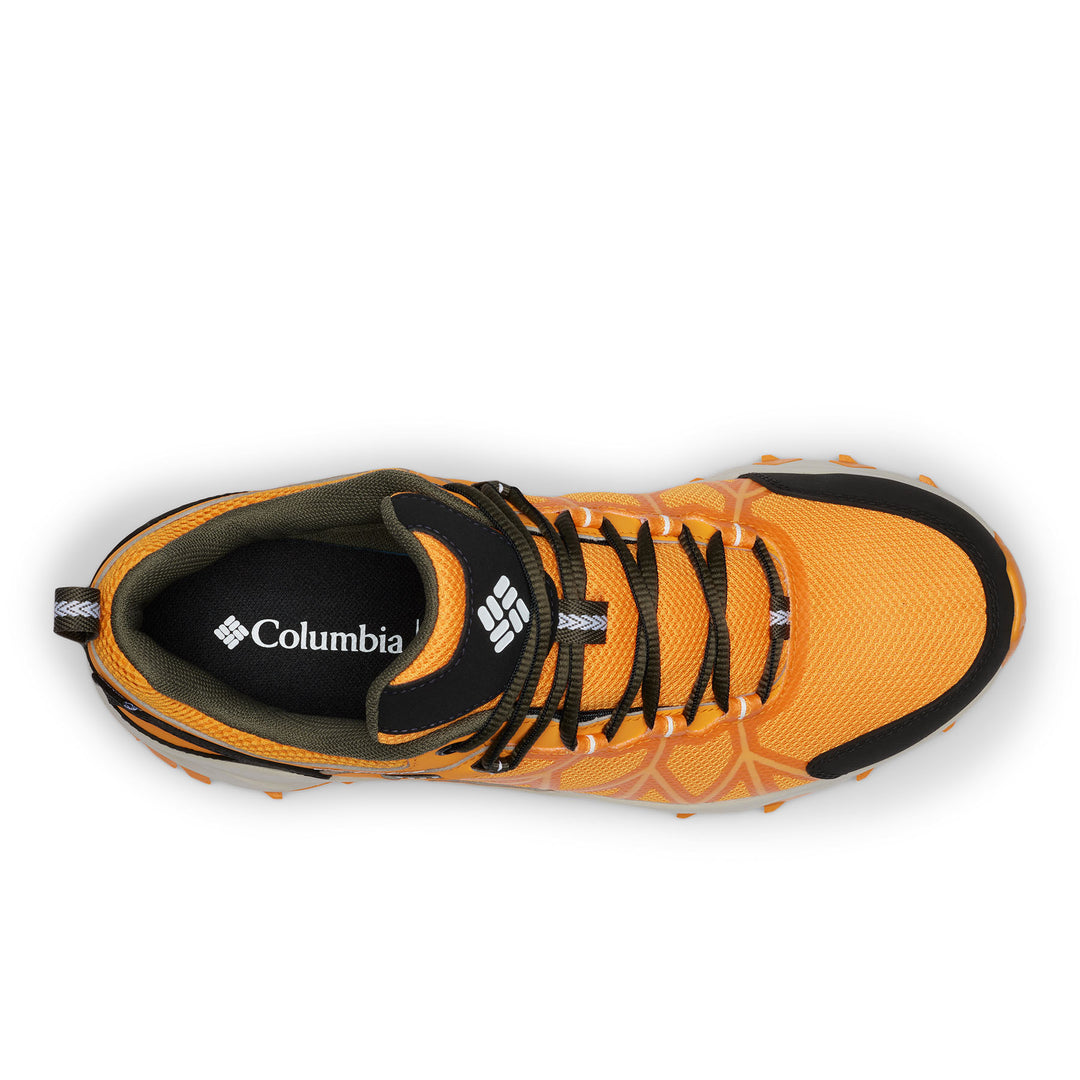 Columbia Men's Peakfreak II OutDry Waterproof Walking Shoe #color_marmalade-white
