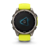 Garmin Fenix 8 47mm Solar Sapphire Smartwatch Amp Yellow - 53 Degrees North
