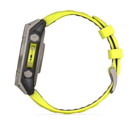 Garmin Fenix 8 47mm Solar Sapphire Smartwatch Amp Yellow - 53 Degrees North
