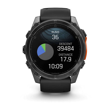 Garmin Fenix 8 51mm Smartwatch Slate Grey/Black-Carbon Grey/Black - 53 Degrees North 