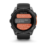 Garmin Fenix 8 51mm Smartwatch Slate Grey/Black-Carbon Grey/Black - 53 Degrees North 