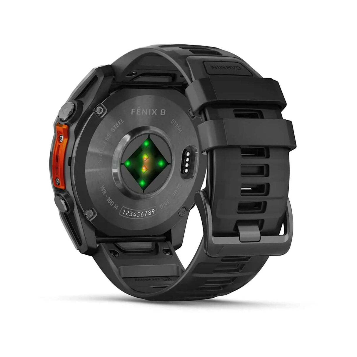 Garmin Fenix 8 51mm Smartwatch Slate Grey/Black-Carbon Grey/Black - 53 Degrees North 