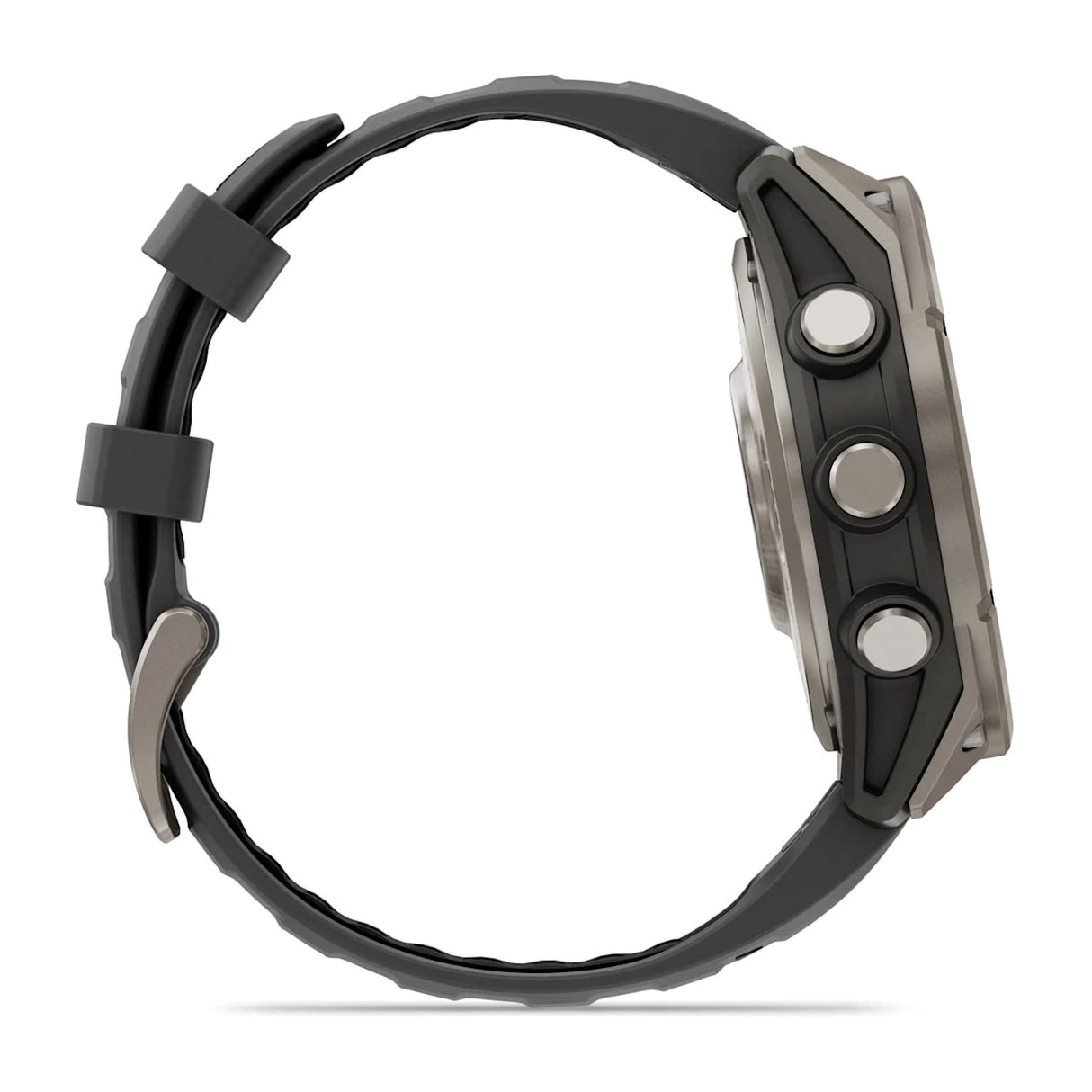 Garmin Fenix 8 Pro 47mm Multisport AMOLED Smartwatch Carbon DLC Titanium with Black/Grey Band-Titanium with Graphite/Black Band - 53 Degrees North 