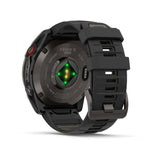 Garmin Fenix 8 Pro 51mm AMOLED Multisport GPS Smartwatch Carbon DLC Titanium w/ Black/Grey Band-Titanium with Graphite/Black Band - 53 Degrees North 