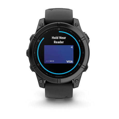 Garmin Fenix E 47mm Multisport GPS Smartwatch Stainless Steel/Black - 53 Degrees North