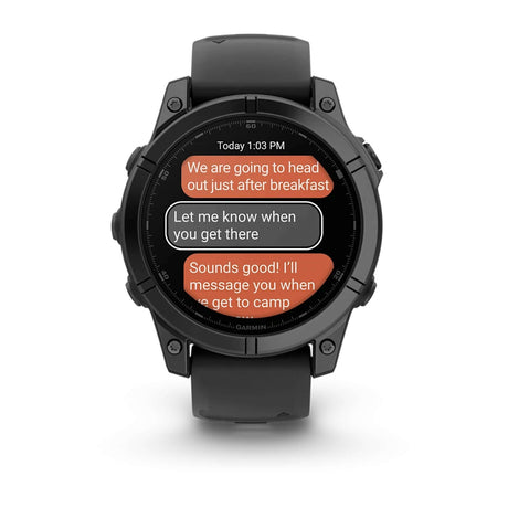 Garmin Fenix E 47mm Multisport GPS Smartwatch Stainless Steel/Black - 53 Degrees North