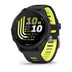 Garmin Forerunner 170 GPS Running Smartwatch Black/Amp Yellow - 53 Degrees North