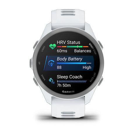 Garmin Forerunner 170 Music GPS Running Smartwatch Whitestone - 53 Degrees North