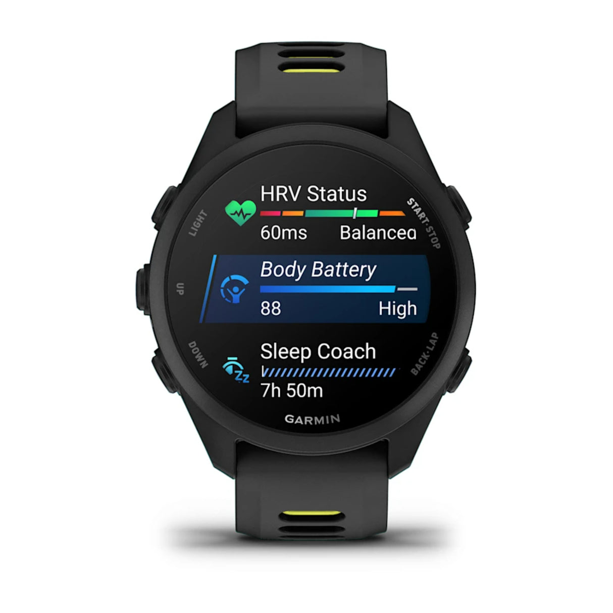 Garmin Forerunner 170 Music GPS Running Smartwatch Whitestone - 53 Degrees North