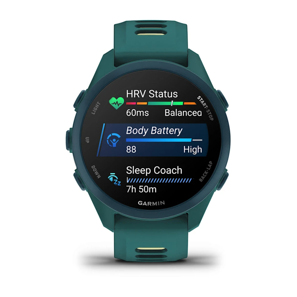 Garmin Forerunner 170 Music GPS Running Smartwatch Whitestone - 53 Degrees North