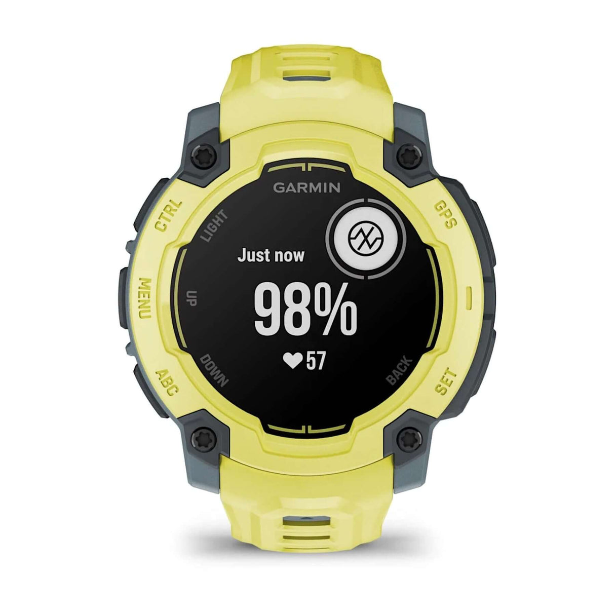 Garmin Instinct E - 45mm GPS Smartwatch Black-Electric Lime - 53 Degrees North 