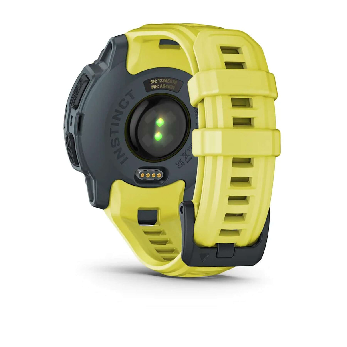 Garmin Instinct E - 45mm GPS Smartwatch Black-Electric Lime - 53 Degrees North 
