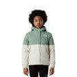 The North Face Girls' Warm Antora Rain Jacket Slate Moss/White Dune / Age 5-6-Slate Moss/White Dune / Age 7-8-Slate Moss/White Dune / Age 9-10-Slate Moss/White Dune / Age 11-12-Slate Moss/White Dune / Age 14-16 #- 53 Degrees North 