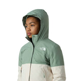 The North Face Girls' Warm Antora Rain Jacket Slate Moss/White Dune / Age 5-6-Slate Moss/White Dune / Age 7-8-Slate Moss/White Dune / Age 9-10-Slate Moss/White Dune / Age 11-12-Slate Moss/White Dune / Age 14-16 #- 53 Degrees North 