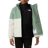 The North Face Girls' Warm Antora Rain Jacket Slate Moss/White Dune / Age 5-6-Slate Moss/White Dune / Age 7-8-Slate Moss/White Dune / Age 9-10-Slate Moss/White Dune / Age 11-12-Slate Moss/White Dune / Age 14-16 #- 53 Degrees North 