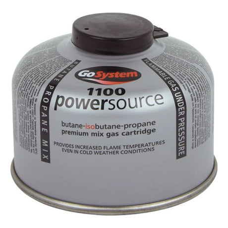 Go System Go System Powersource 100g Butane/Propane Mix Silver - 53 Degrees North